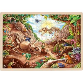 goki Houtpuzzel Dinosaurus opgravingen 192 Delen