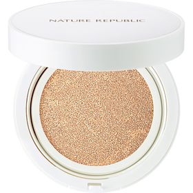NATURE REPUBLIC Green Derma Cica Serum Cover Cushion SPF50+ 01 Light Beige