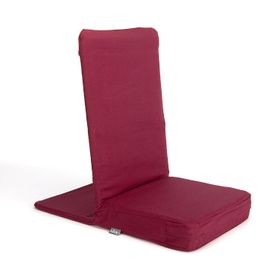 bodhi Chaise de sol standard MANDIR, rouge vin