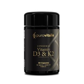 Purovitalis Vitamine D3 + K2 Liposomale – 2000 UI & MK-7