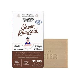 Monsieur BARBIER - Savon Rhassoul surgras visage et corps pour homme