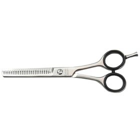 Excellent Solingen Haarschaar – dubbelzijdig gekartelde messen, ergonomische zachte grip