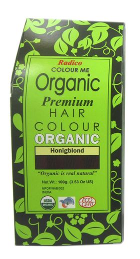 Radico Color Me Biologische Plantaardige Haarkleuring Honingblond 100 g