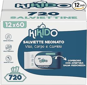 Kikido Lingettes Bébé Humides