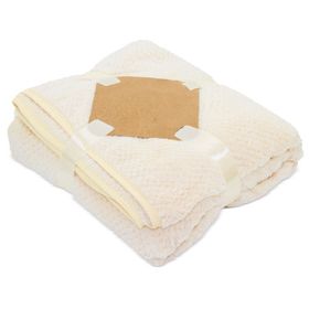 CN Club Nautico Hoogwaardige fluwelen deken Mimosa - beige