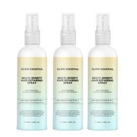 Glow Cocktail Multi-Benefit Haarherstellende Spray Trio