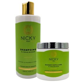 Nicky Paris - Set Shampoo en Masker met Castorolie