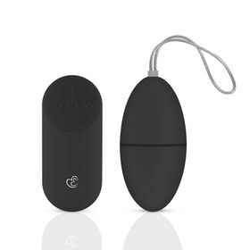 Easytoys - Vibro Egg Vibrateur avec Télécommande - Noir