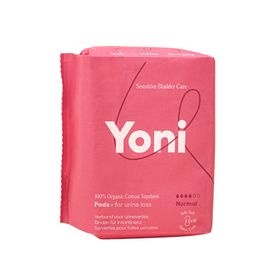 Yoni Verband Urineverlies Normal • Zonder Vleugels • 100% Biologisch Katoenen Bovenlaag