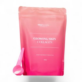 SkinSecrets - Collagène hydrolysé en poudre, 300 grammes - Glowing Skin Collagen