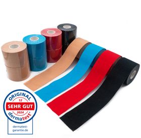 axion® Kinesiologie Tapes – 500 x 5 cm – in verschillende kleuren - Sporttape