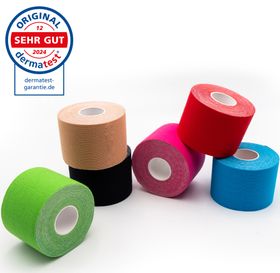 axion® Kinesiotapes – 500 x 5 cm – in meerdere kleuren - Sporttape