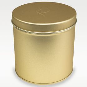 puremetics - boîte de rangement - or mat