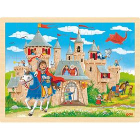 goki houten puzzel Ritterburg 96 stuks