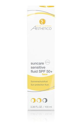 Aesthetico Suncare Sensitive Fluid SPF 50+ fluide de protection solaire 100 ml