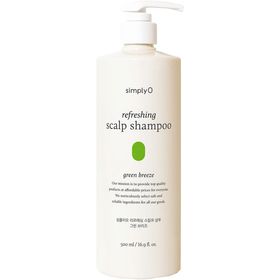 SIMPLYO Refreshing Scalp Green Breeze Shampoo – Verfrissende shampoo voor een vette hoofdhuid