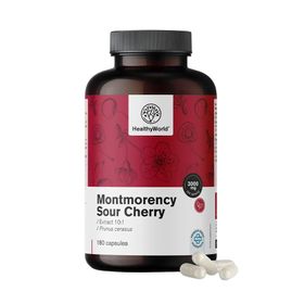 HealthyWorld Cerise Acidulee de Montmorency 3000 mg