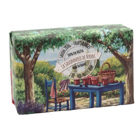 La Savonnerie de Nyons - Zeep in papieren verpakking "Rood Fruit"