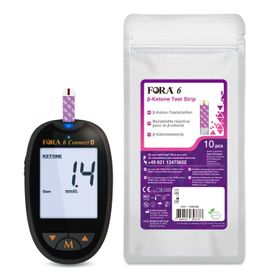 FORA 6 Connect Ketonenmeter (Multi-parameter) - The Tester