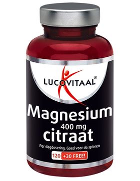 lucovitaal - Magnesium Citraat MAXI POT