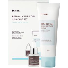 iUNIK Beta-Glucan Edition Kit de soins Crème & Sérum