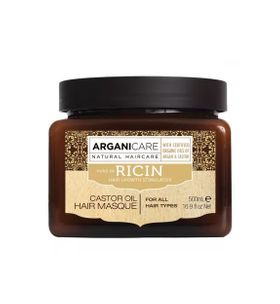 Arganicare Ricin Castor Oil Haarmasker met Arganolie