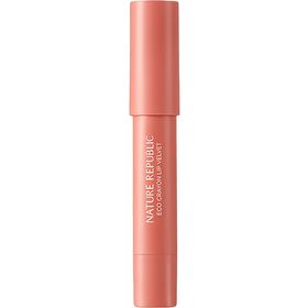 NATURE REPUBLIC By Flower Eco Crayon Lip Velvet Rouge à lèvres 01 Angel Blush