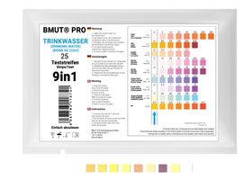 BMUT Bandelettes de test d'eau potable 9in1