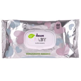 Melem Baby Doekjes – 100% biologisch afbreekbaar 60 stuks