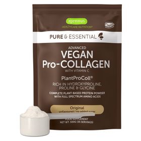 Igennus Geavanceerd Vegan Collageenpoeder – 21 Aminozuren met 11 g Eiwitten en Vitamine C