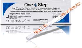 One+Step Cocaïne Drogentest-Sneltest - Zelftest met hoge gevoeligheid, Cut-off: 100 ng/ml