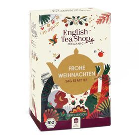 English Tea Shop Theegeschenk "Vrolijk Kerstfeest" met kaart