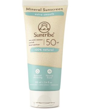 Suntribe Crème Solaire Bio Minérale Sport SPF50