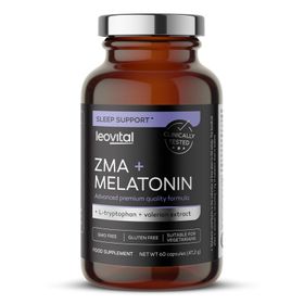 Polleo Leovital ZMA + Mélatonine, 60 capsules