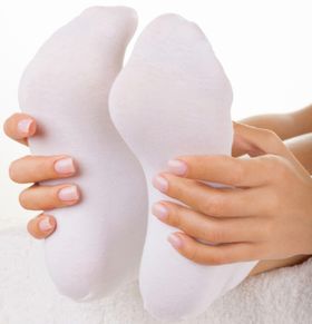 MYSANITY Chaussette sanitaire en fil d’Écosse