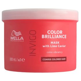 Wella - Invigo Color Brilliance Masker voor Dikker Haar