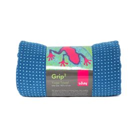 bodhi GRIP² Yoga Handdoek blauw/aqua