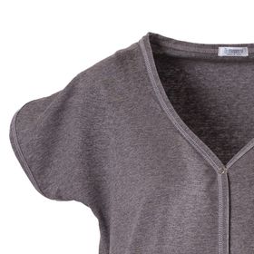 MYSANITY Geboortehemd van katoen, grijs