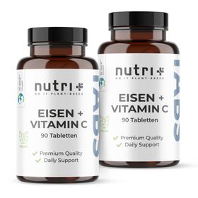 nutri+ IJzer tabletten + Vitamine C