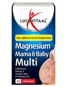 lucovitaal - Magnesium Mama & Baby Multivitamine Zwangerschap 30 capsules