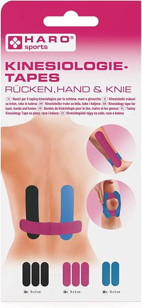 Haro Kinesiologietape Rug, Hand en Knie