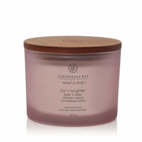 Bougie Chesapeake Bay – Joie et rire – Bougie parfumée à 3 mèches
