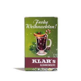 Klar soaps - Klar's Kerstzeep glühweinzeep, (palmolievrij)