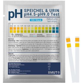 BMUT pH-teststrips voor urine en speeksel