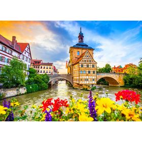 enjoy Puzzel Old Town Bamberg, Duitsland 1000 stuks