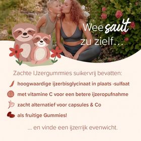 WOWTAMINS IJzer Gummies met Bisglycinaat + Vitamine C