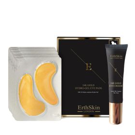 ErthSkin LondonCrème Ogen 24K Goud + Collageen Goud Oogpatches –  Pads Onder-Oogverzorging