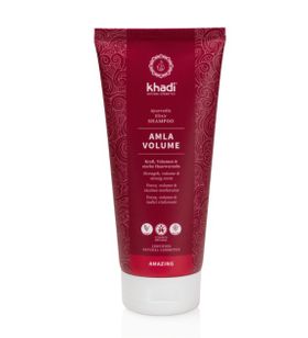 khadi Natural Cosmetics Shampoing élixir ayurvédique Amla Volume