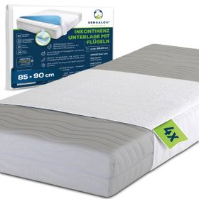 Sensalou alèse d'incontinence avec ailes imperméable