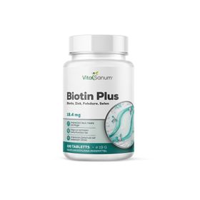 VitaSanum®- Biotine Plus + Zinc + Acide folique + Sélénium